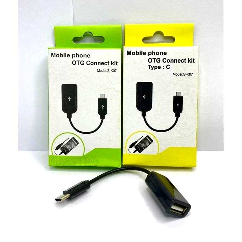Kabel OTG / Sambungan Micro, Otg Kabel, Otg Connection