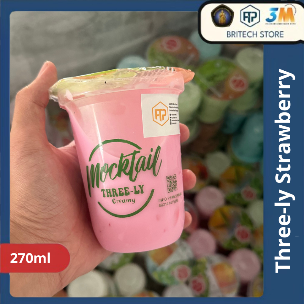 

Three-ly Creamy (Teh Tarik Jelly) 200 ml