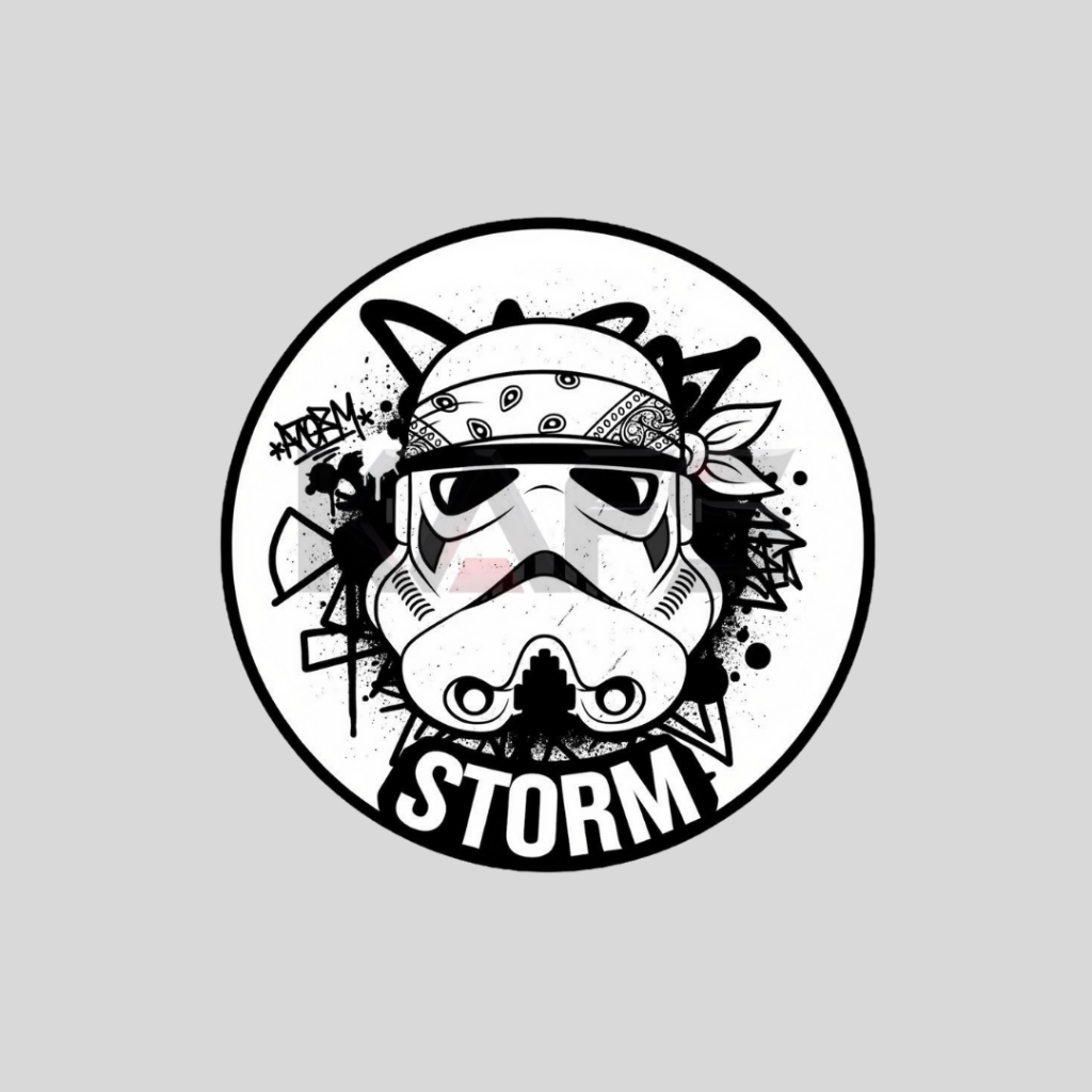 

Stiker Glossy Star Wars Storm Troopes Keren Anti Air Laptop Gitar Helm
