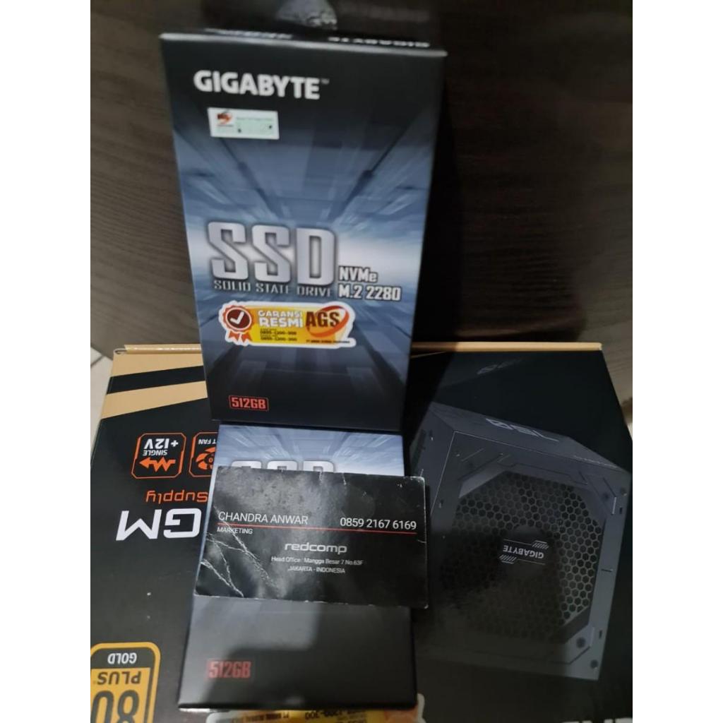 GIGABYTE SSD NVME GEN3x4 512gb