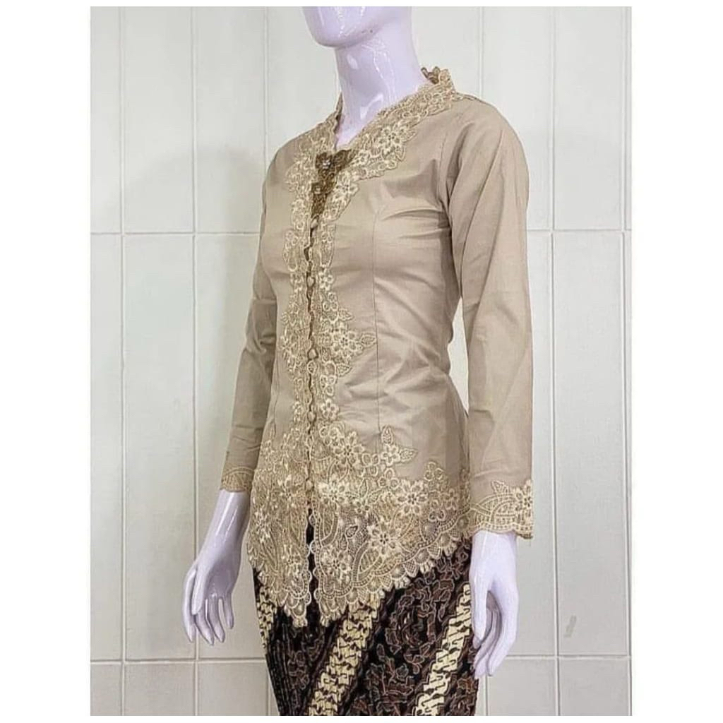 ATASAN KEBAYA ENCIM KARTINI JUMBO LD 120 CM | KEBAYA WISUDA MODERN | KEBAYA PESTA | BAJU KONDANGAN