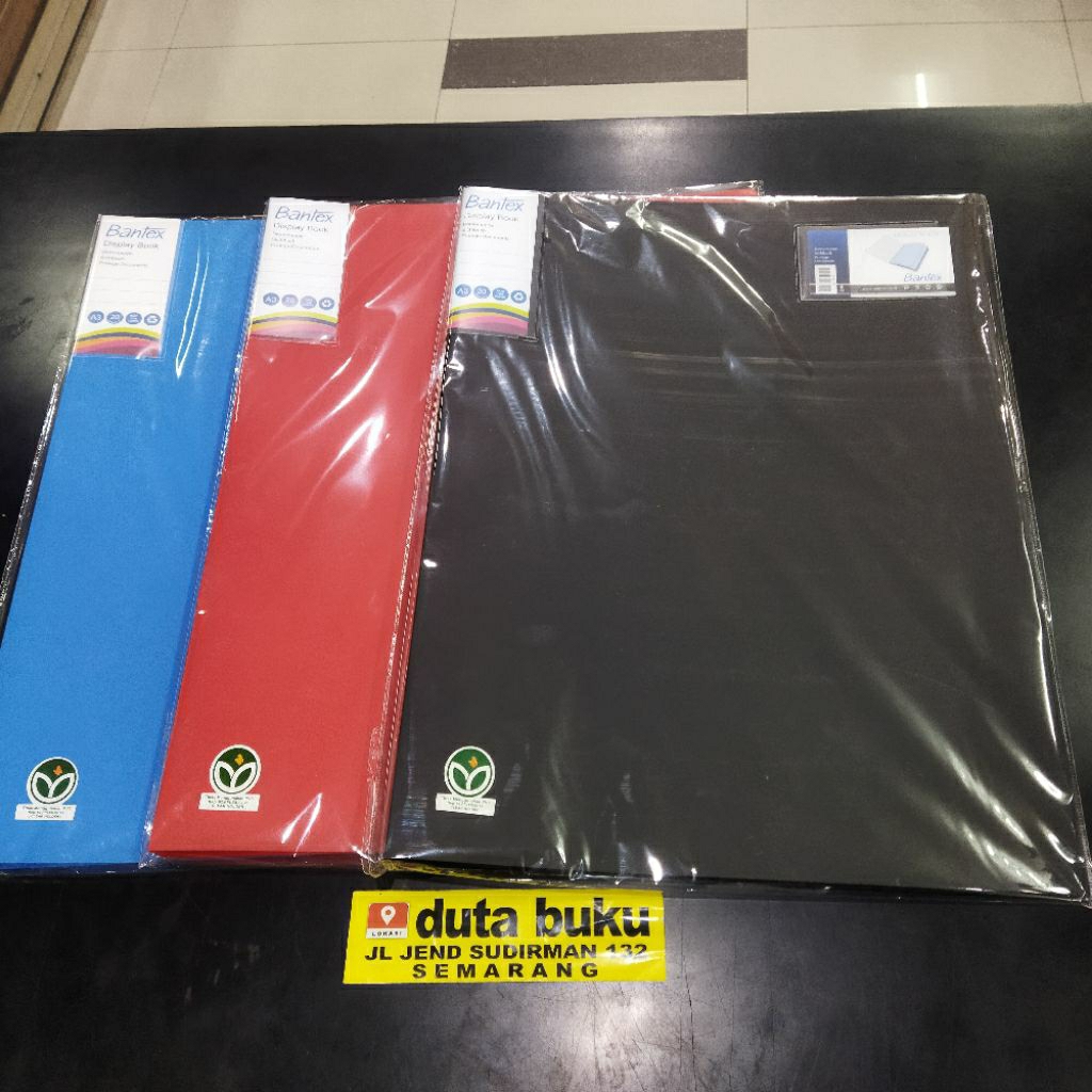 

Display Book / Clear Holder Bantex A3 Potrait 20 Pockets - 3163
