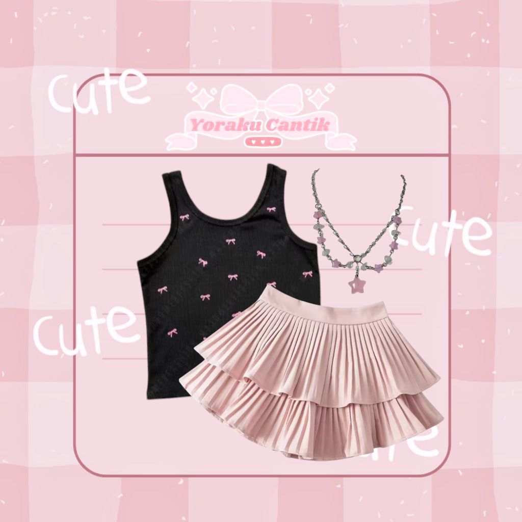 𝒀𝑶𝑹𝑨𝑲𝑼 𝑪𝑨𝑵𝑻𝑰𝑲 set kpop japan kawaii morikei sawako jiraikei