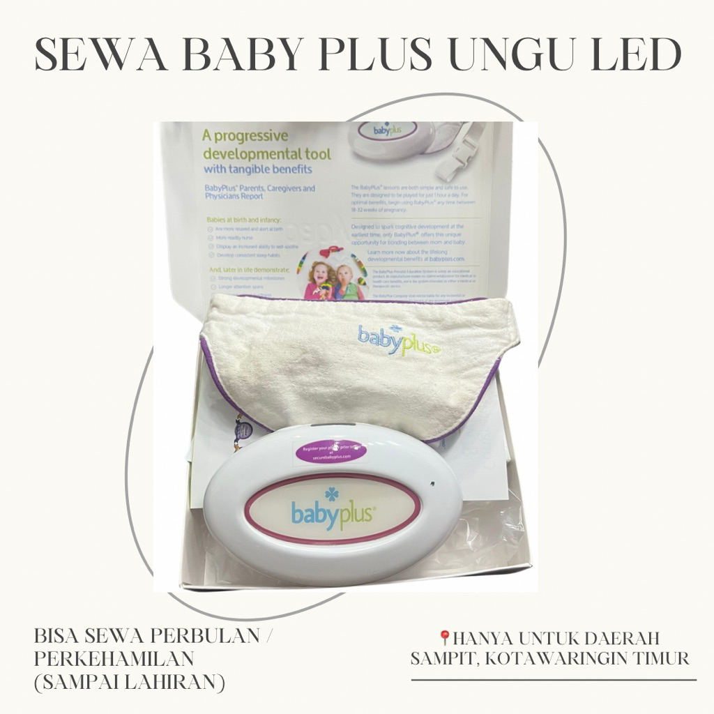 Sewa Baby Plus Ungu LED Original