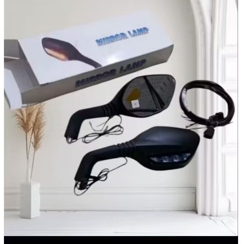 Kaca Spion LED Honda Pcx 160 Aksesoris ResmiAstra Sepasang Kanan Kiri