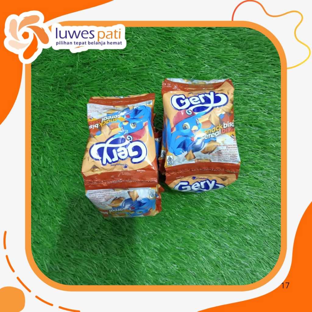 

Gery Biskuit Enak Rasa Cokelat Sereal