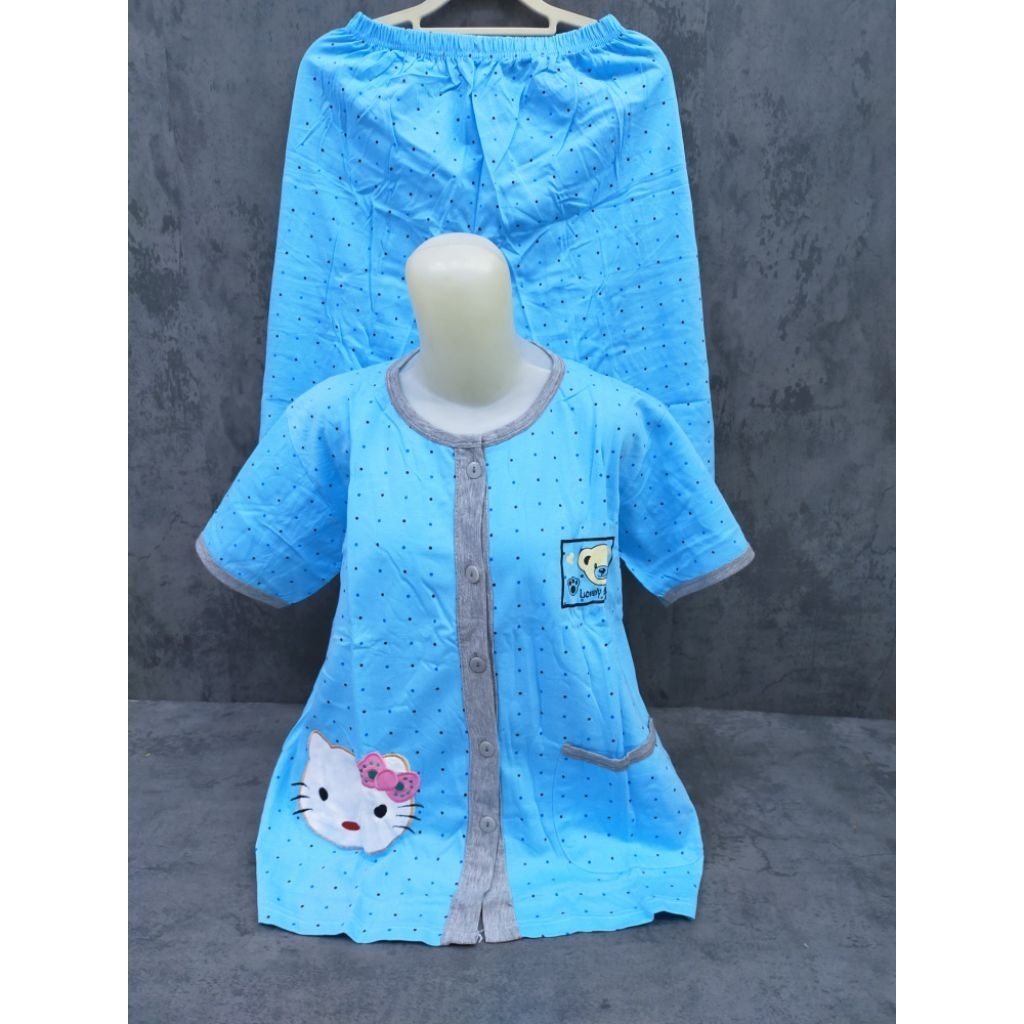 baju tidur 3/4 Patricia kemeja