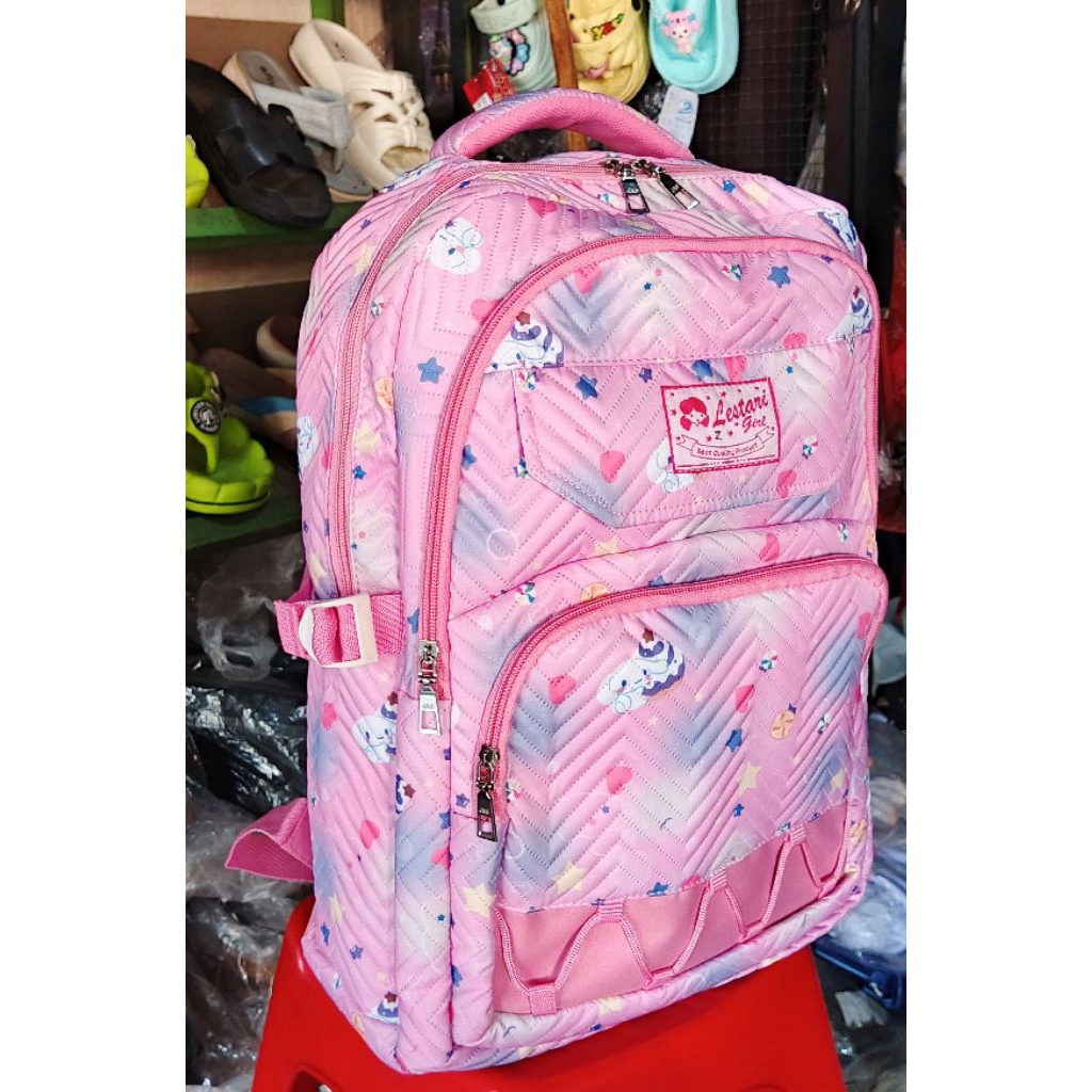 Tas Sekolah Cewe Pink