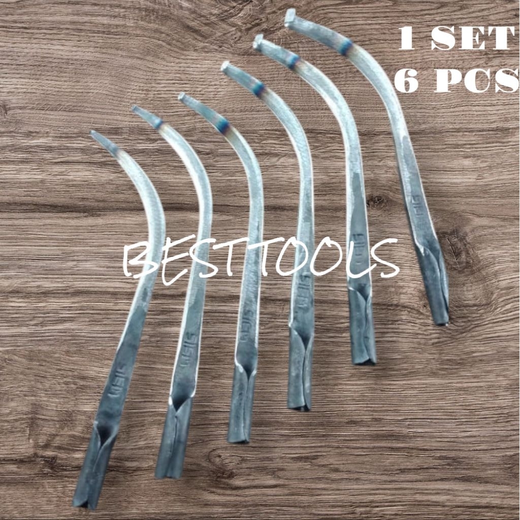 Pisau carving gaharu 1 set (6pcs)