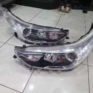 headlamp yaris 2016 - 2020 original , lampu utama yaris joker