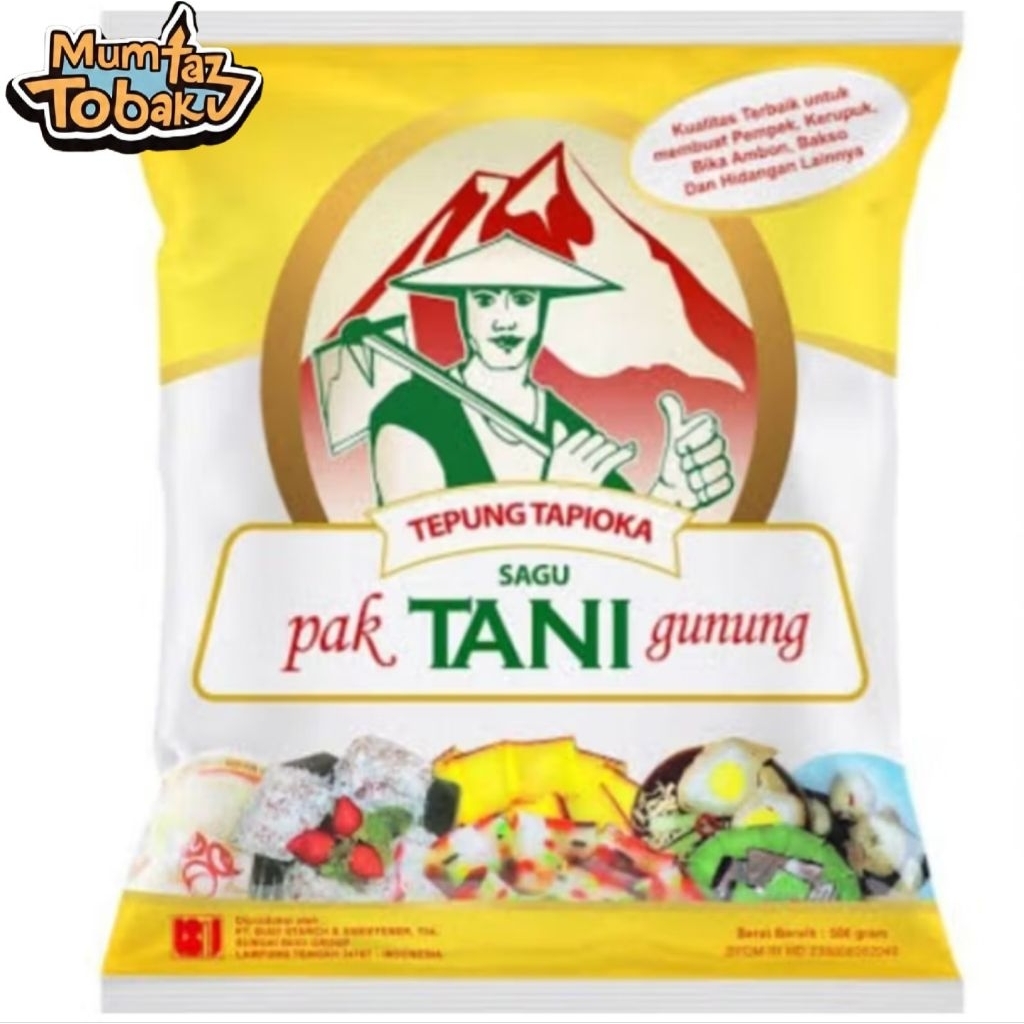 

Tepung Tapioka Pak Tani Gunung 500 gram