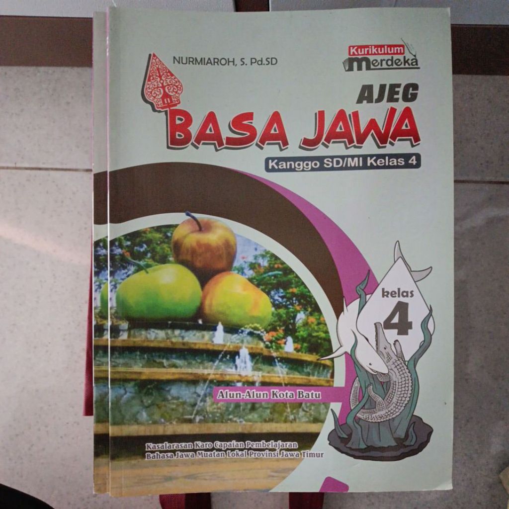Buku AJEG BASA JAWA KELAS 4 Kanggo Sd/MI