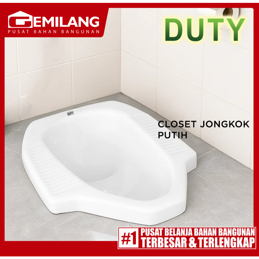 DUTY CLOSET JONGKOK PUTIH