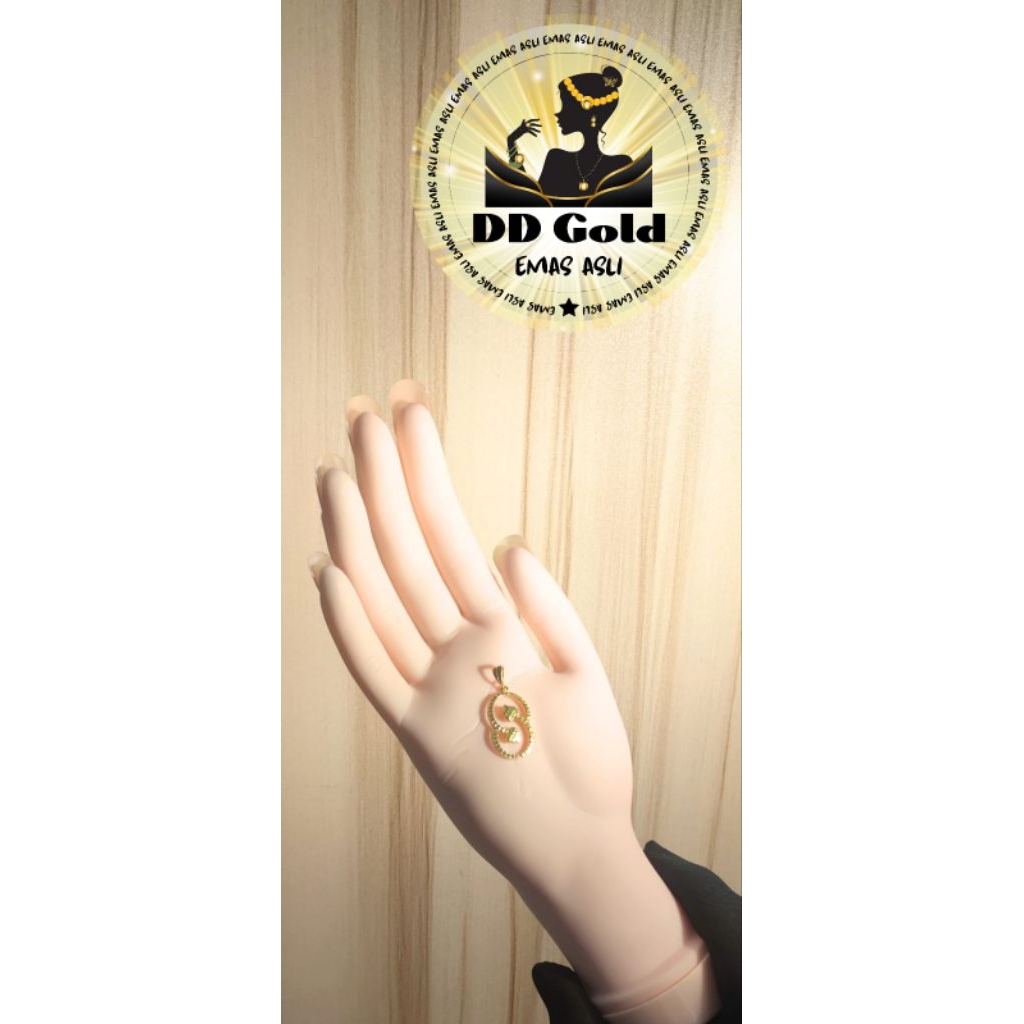 Liontin emas yellow gold 22K