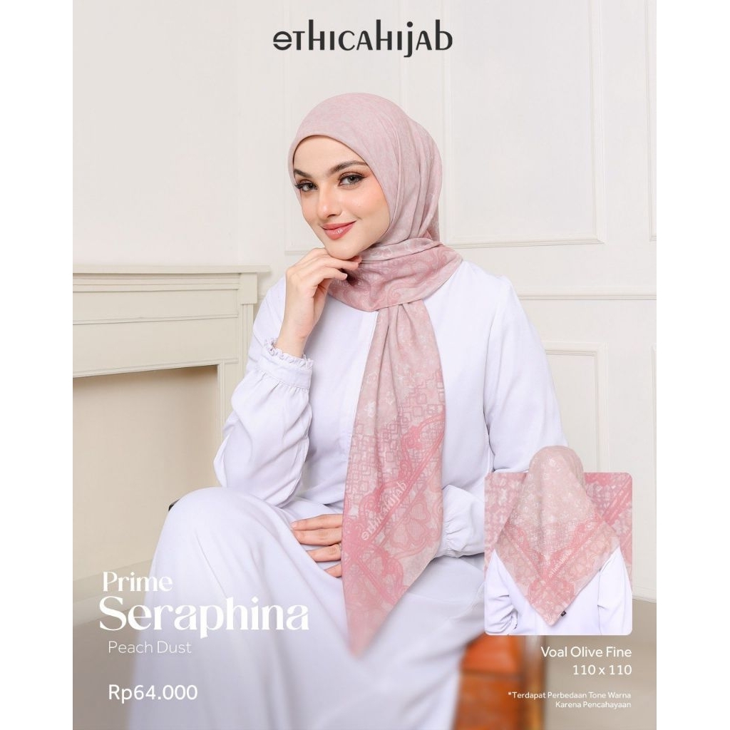 HIJAB MOTIF SQUARE ETHICA SEGI EMPAT