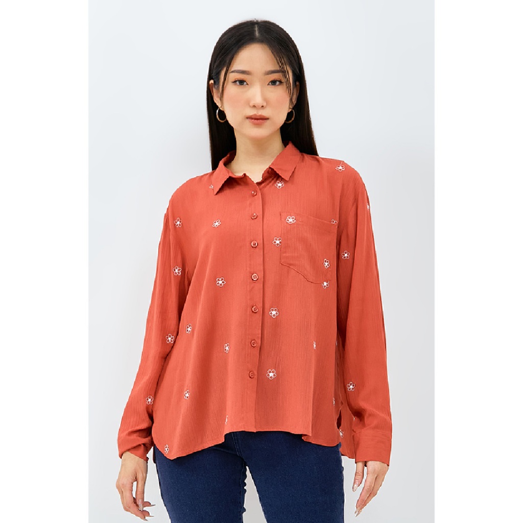 Emba Ladies - Nada Blouse Wanita Lengan Panjang Collection