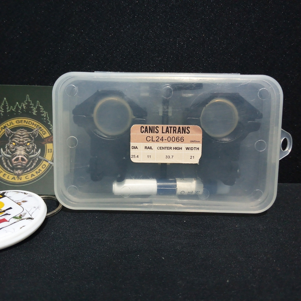 MOUNTING CANIS LATRANS OD25 REL 11 TINGGI / MONTING TELESKOP OD25 REL 11 (SC1970)