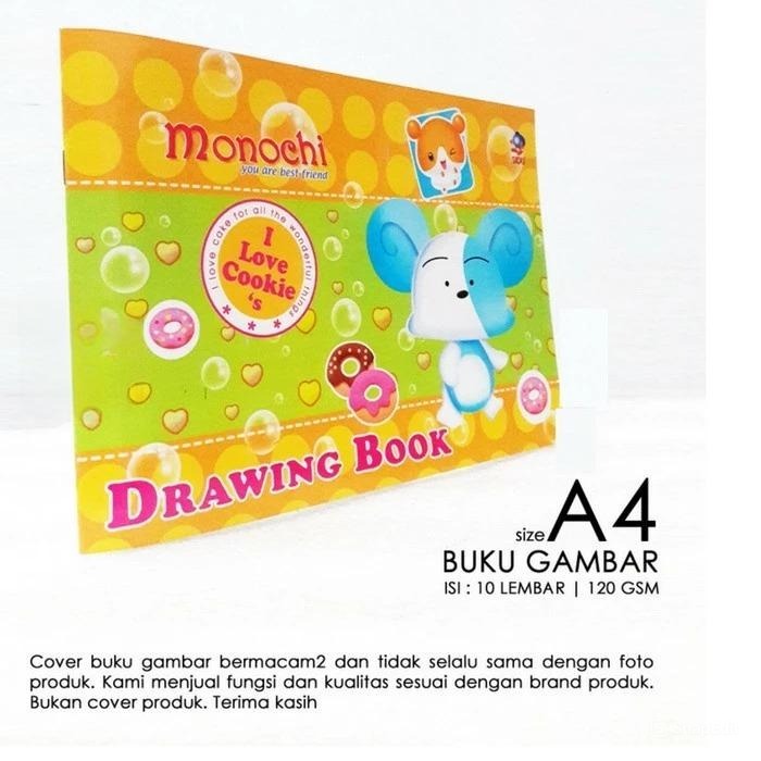 

Drawing Book A4 Merk SIDU / A4 Drawing Book SIDU / Sidu Buku Gambar A4 Sidu