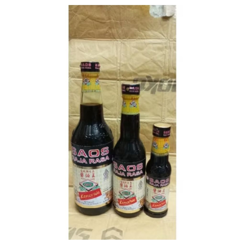 

Raja rasa besar, tanggung, kecil/Kecap asin raja rasa