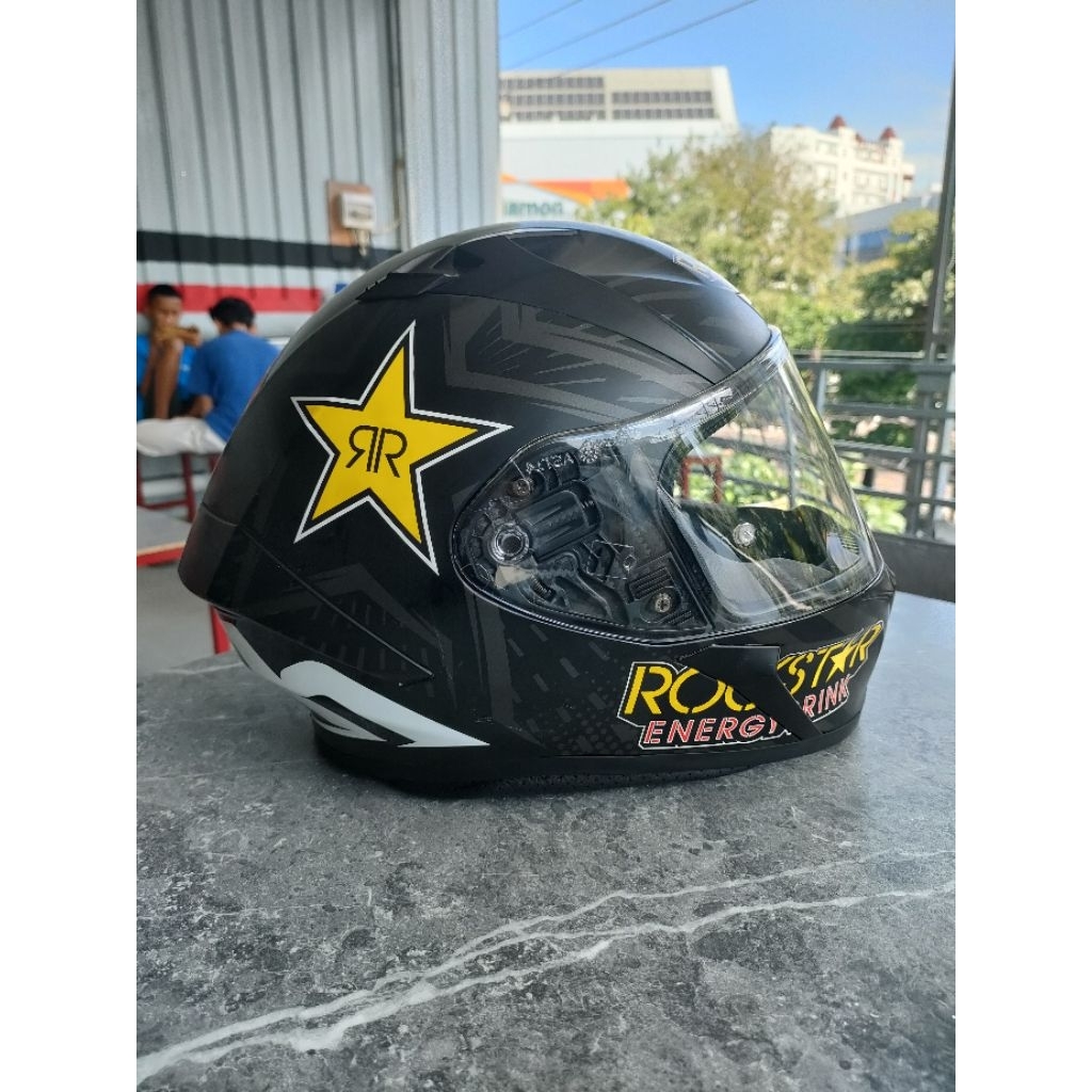 Helm airoh valor rockstar size M