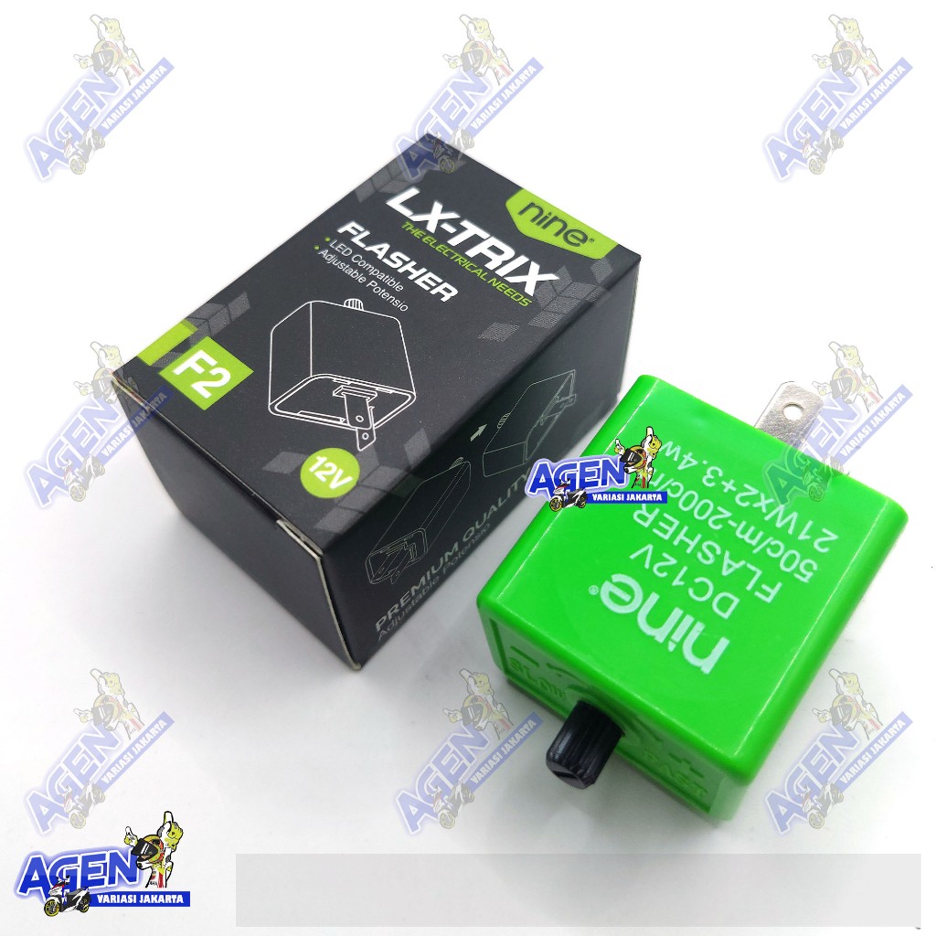 DIJAMIN ORI Flasher  Led Sen Sein Riting Sign Motor Setelan Atas Kedip Lambat Cepat