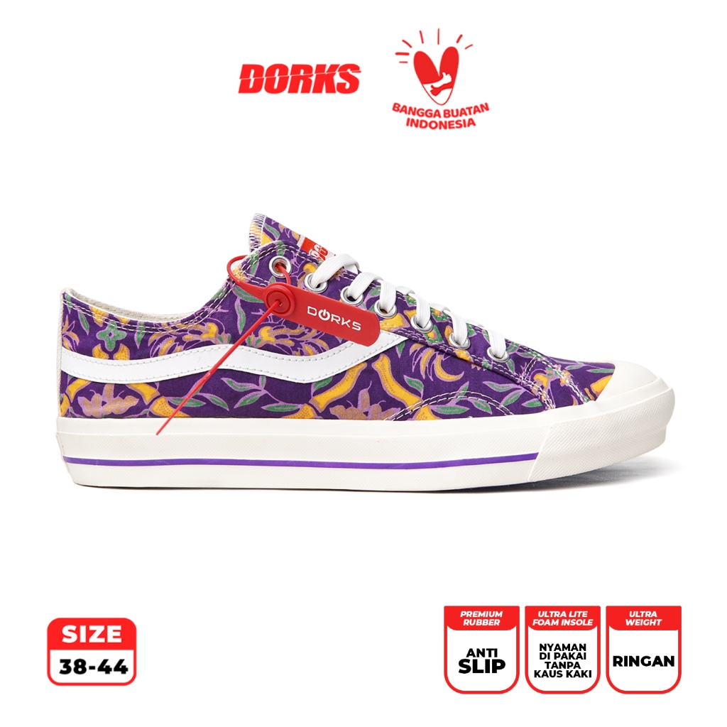 Dorks - Aria x Batik Tangerang Sepatu Sneakers Casual Pria Wanita