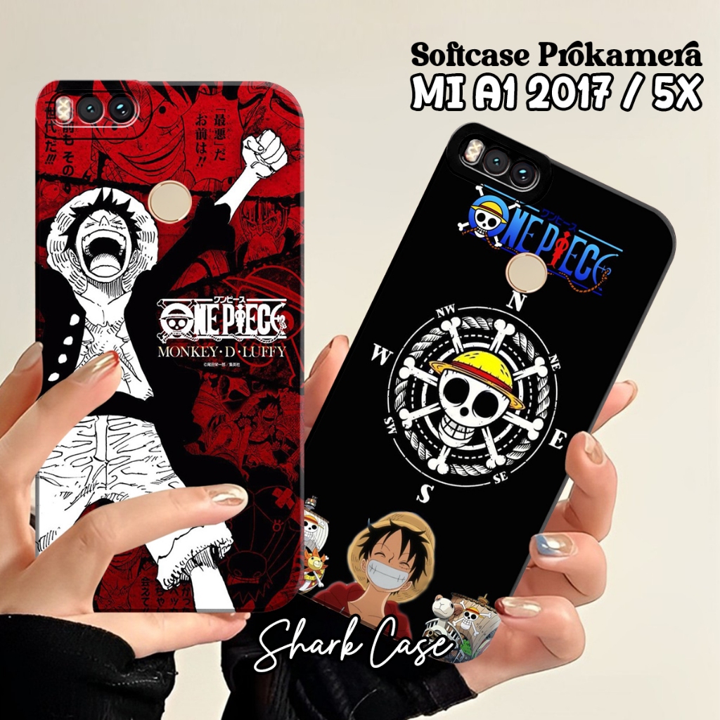 Softcase REDMI A1 2017 / REDMI 5X / 4X / 4A / 5A / 6A / 7A / 9A / 5 / 5 PLUS / 6 Motif Anime One Pie