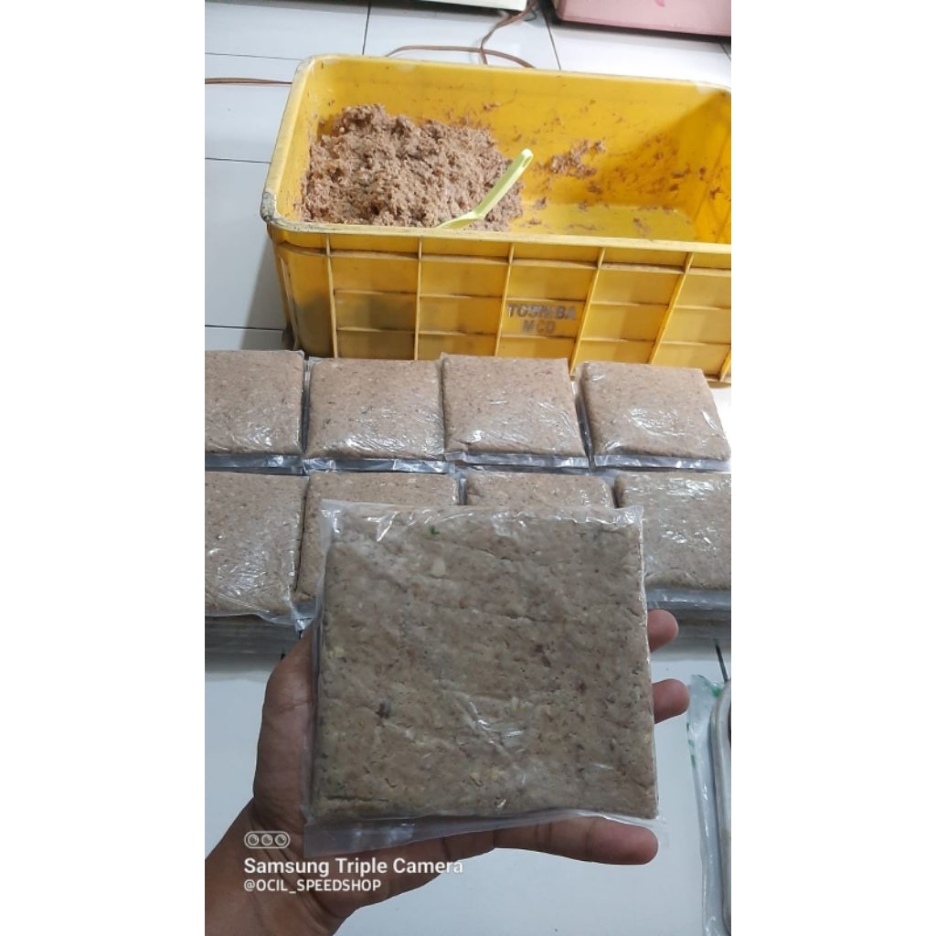 kepala ayam rebus umpan galatama lele