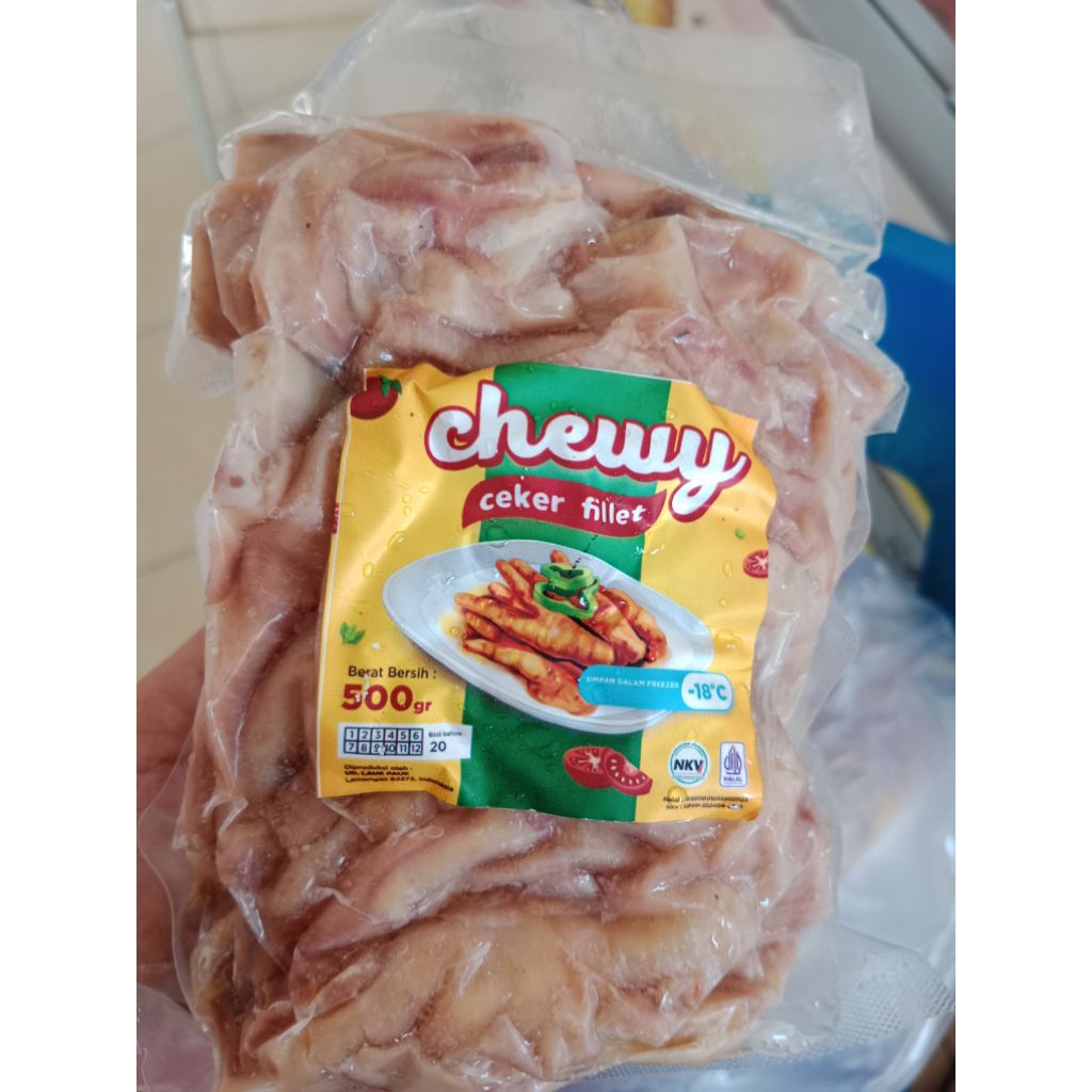 

ceker fillet chewy 500 gr