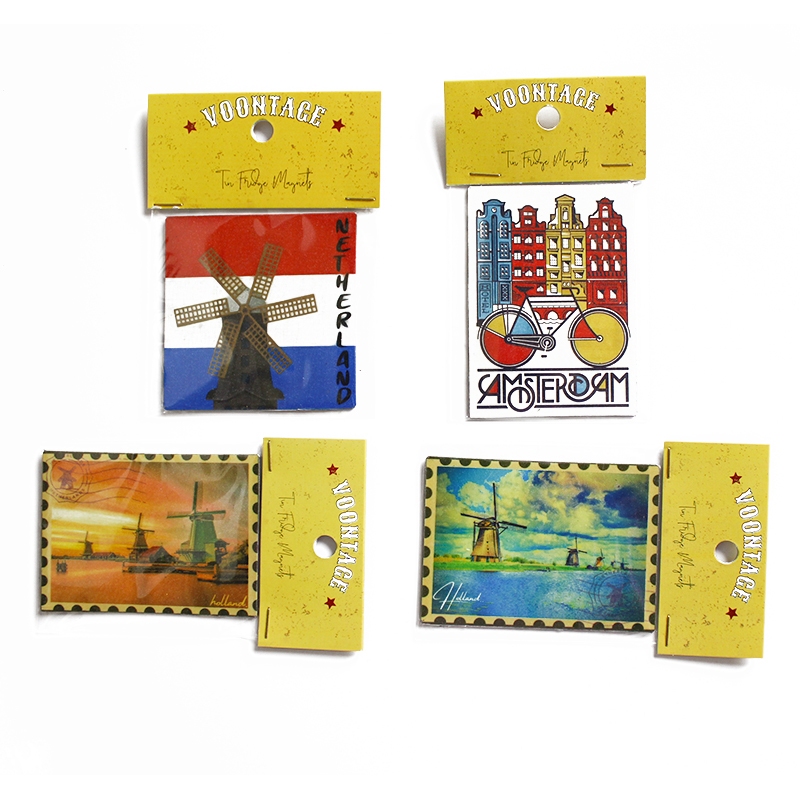 Magnet Kulkas Belanda Besi Souvenir Oleh-Oleh Belanda