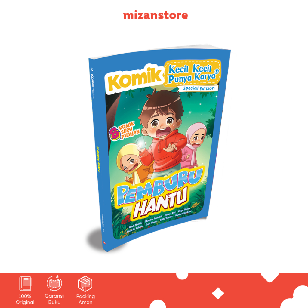 [Mizan] Buku Anak Komik KKPK Rep. Spe: Pemburu Hantu | Komik Horor Karya Penulis Cilik