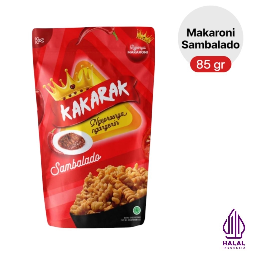 

Kakarak Makaroni 85gr - Sambalado