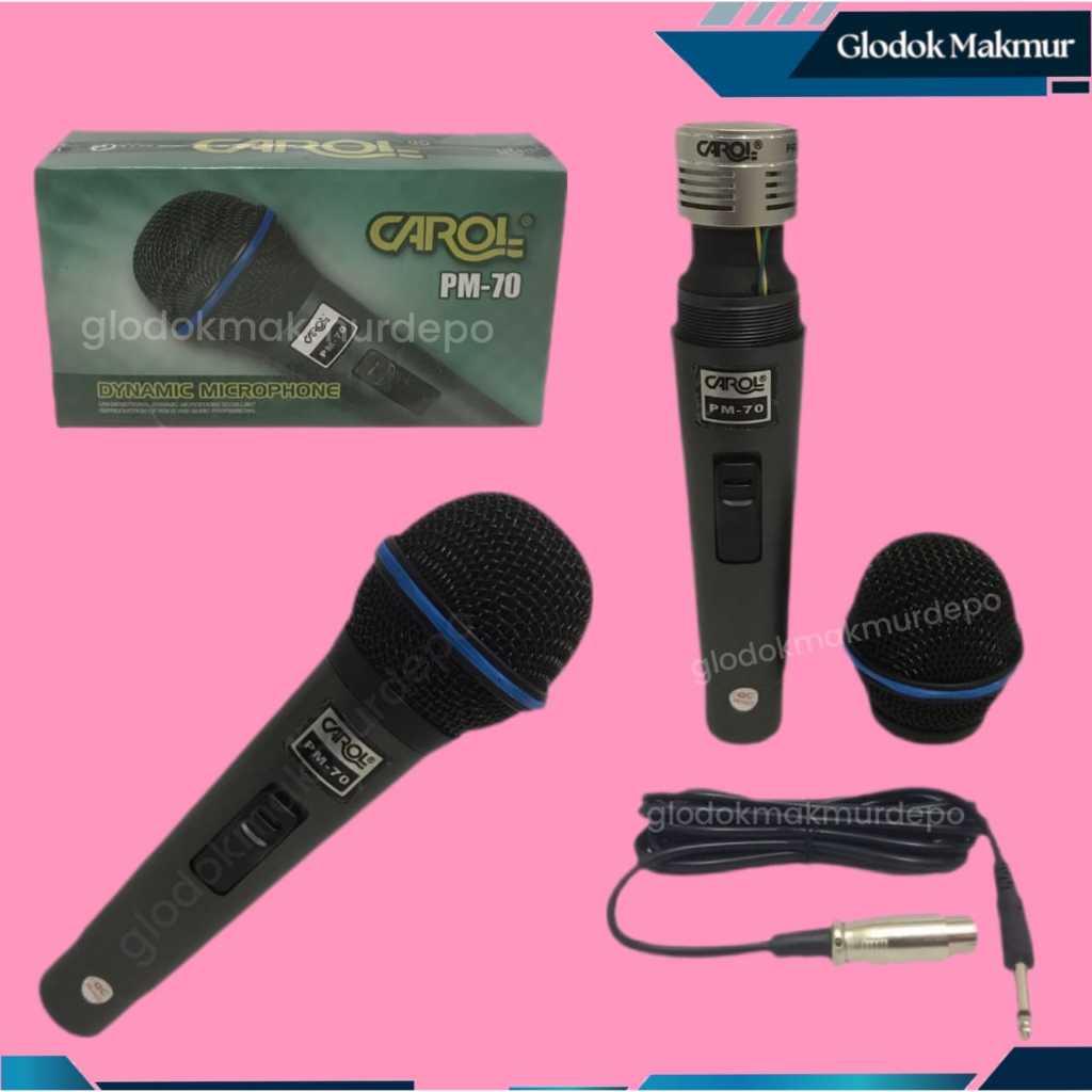 MICROPHONE DYNAMIC MIC CAROL PM70