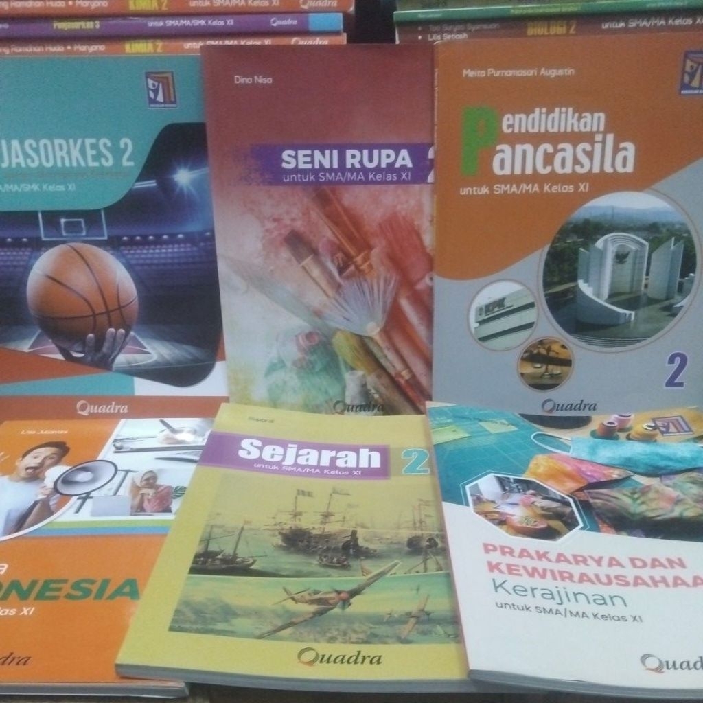 PAKET SEJARAH SENI RUPA, PENJASORKES,PANCASILA, B INDONESIA UNTUK SMA/ MA KELAS  XI/11/2 KURIKULUM M