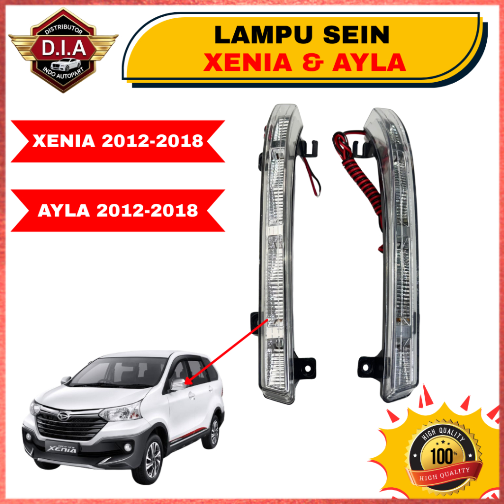 Lampu Sen Sein Spion Xenia Ayla / Lampu Sein Spion Ayla 2012-2018 Kualitas Terbaik