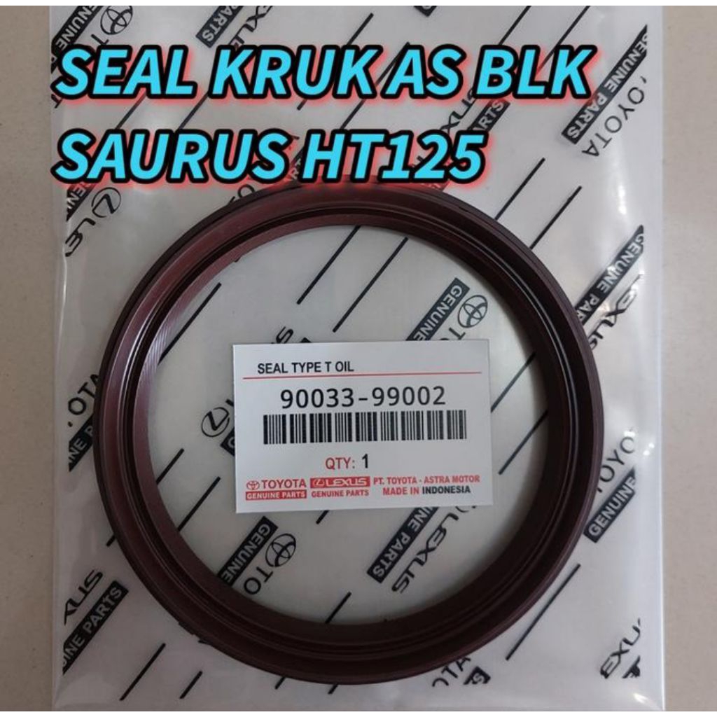 Oil Seal Kruk As Belakang Toyota Dyna Saurus HT125 (PN: 90033-99002)