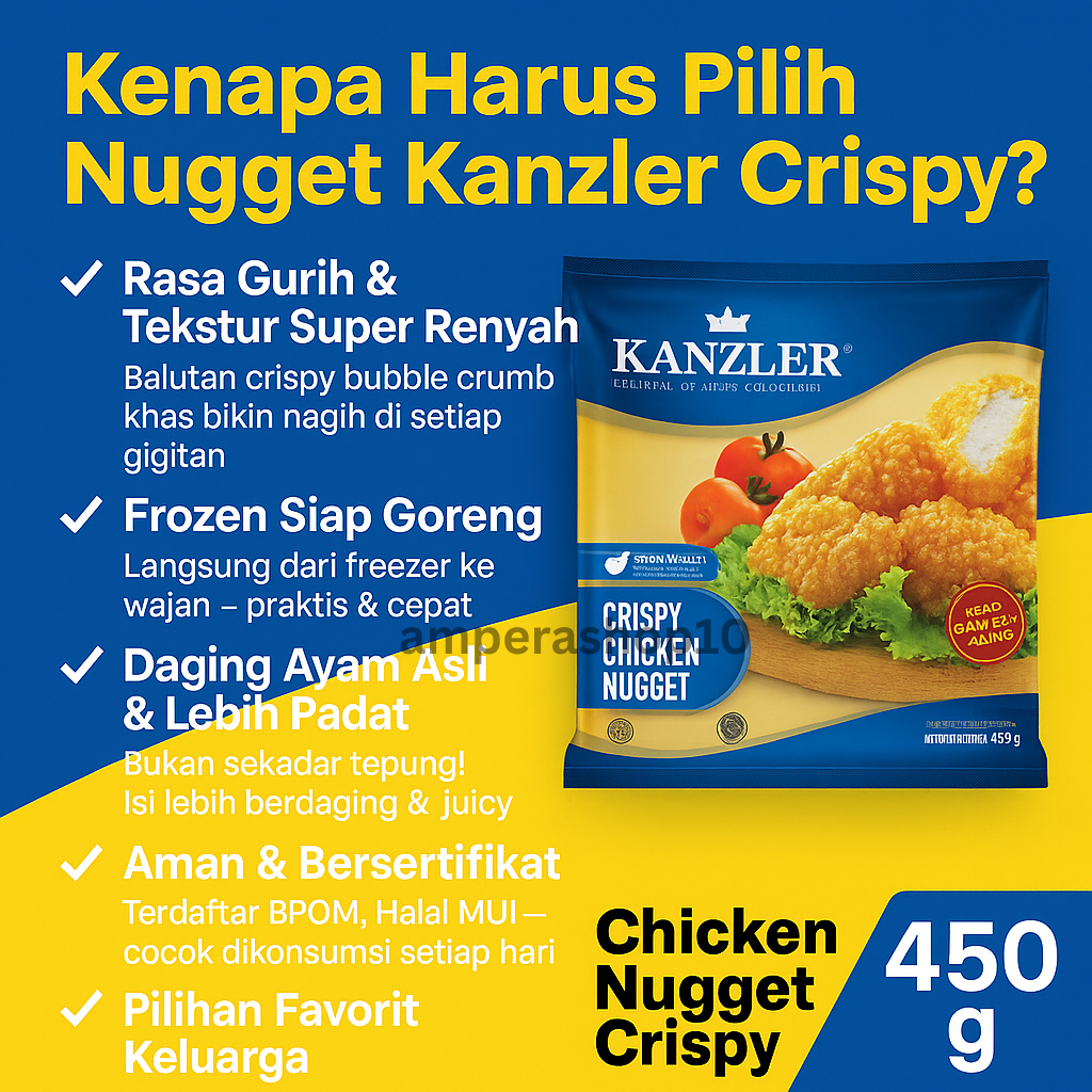 

Kanzler Nugget Crispy Spicy (NEW)