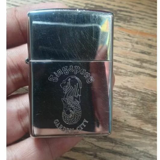 Zippo HPC special tahun 2000 Zippo original USA high polish chroom