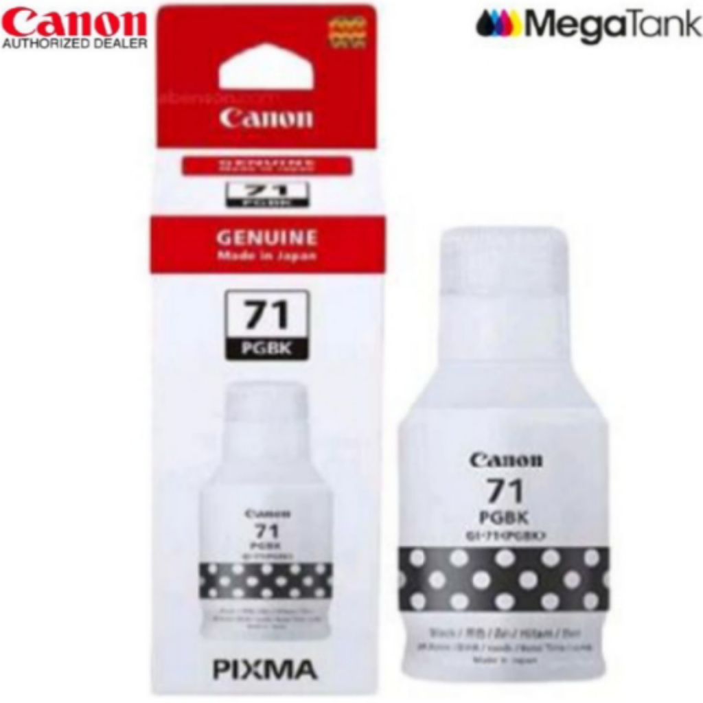 Tinta Printer Warna Hitam Canon PIXMA GI-71