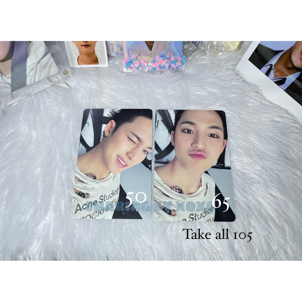 [BACA DESKRIPSI] photocard official mingyu seventeen cimumu wink dare devil carver carat version