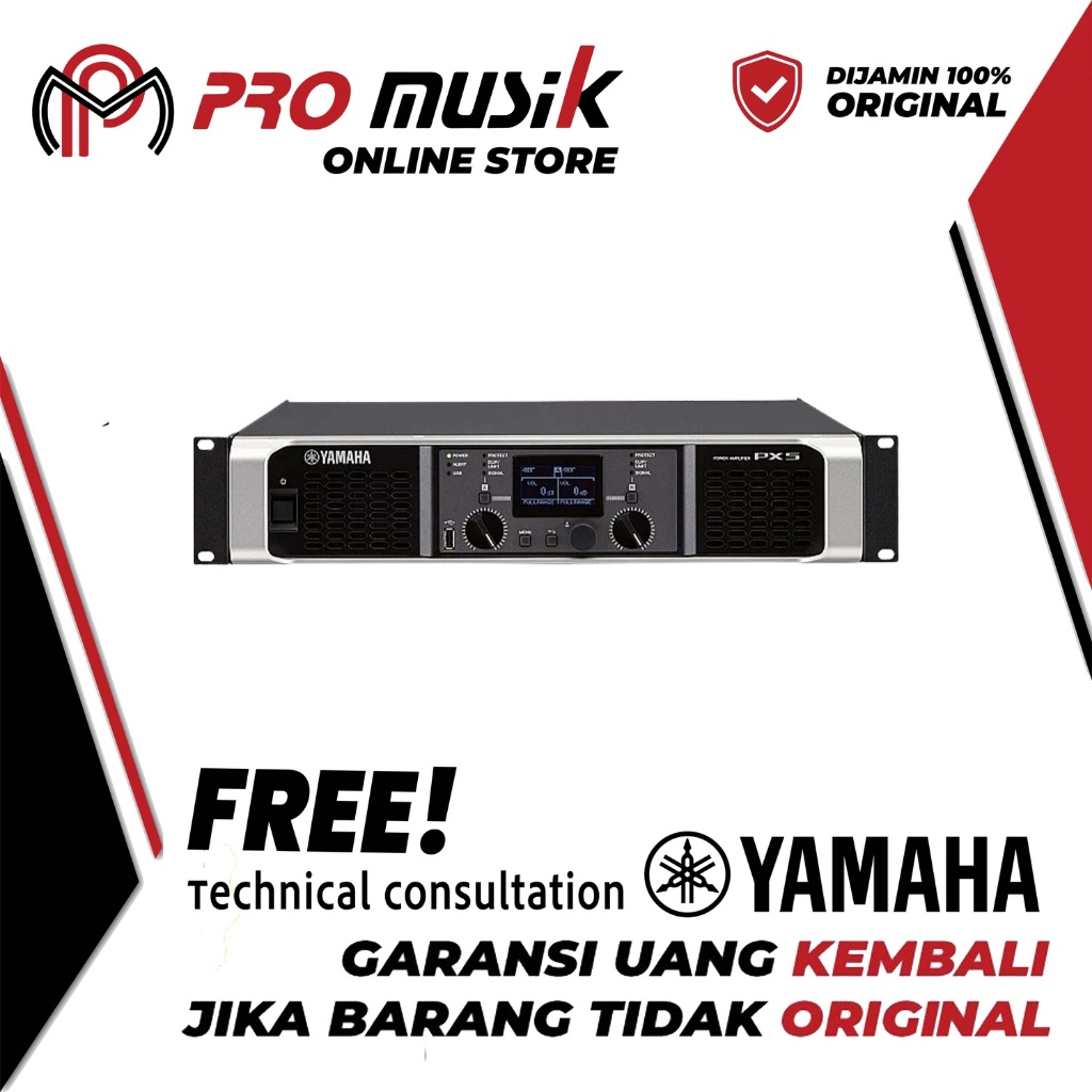 Yamaha PX 5 PX5 PX-5 Power Amplifier Sound System