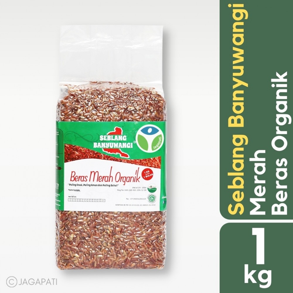 

Seblang Beras Merah Organik 1kg / Beras Merah Organik untuk Diabetes