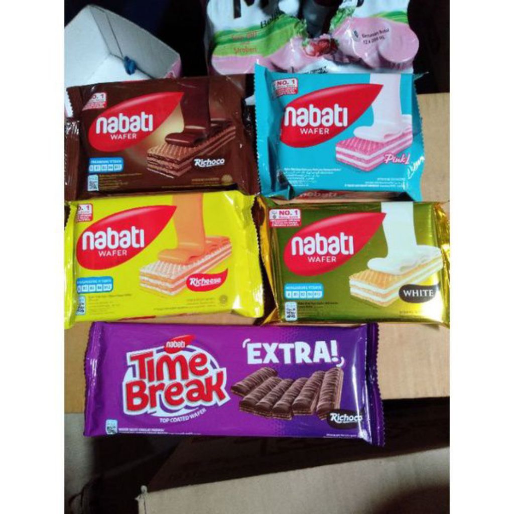 

Nabati Wafer Enak 39g-45g Isi 10pcs