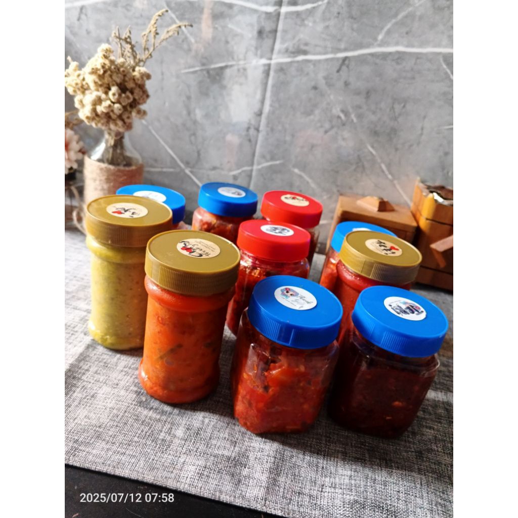 

Sambal / Sambal Cumi / Sambal Rebon / Sambal Hijau / Sambal Teri / Sambal Bawang