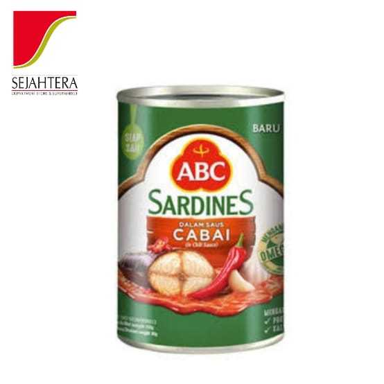 

ABC SARDINES CHILI SAUCE 155g KLG