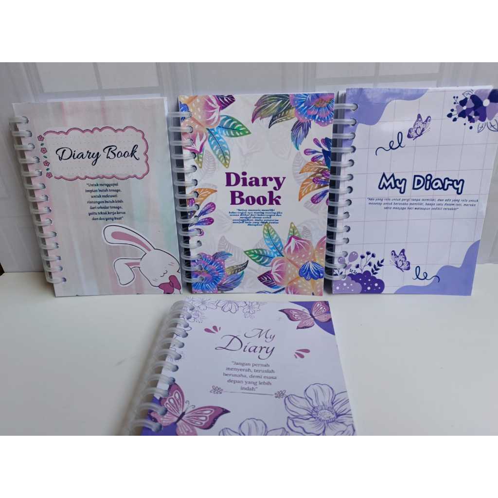 

Buku Diary Estetik Tema Motivasi Ukuran A6 Sastra Libra