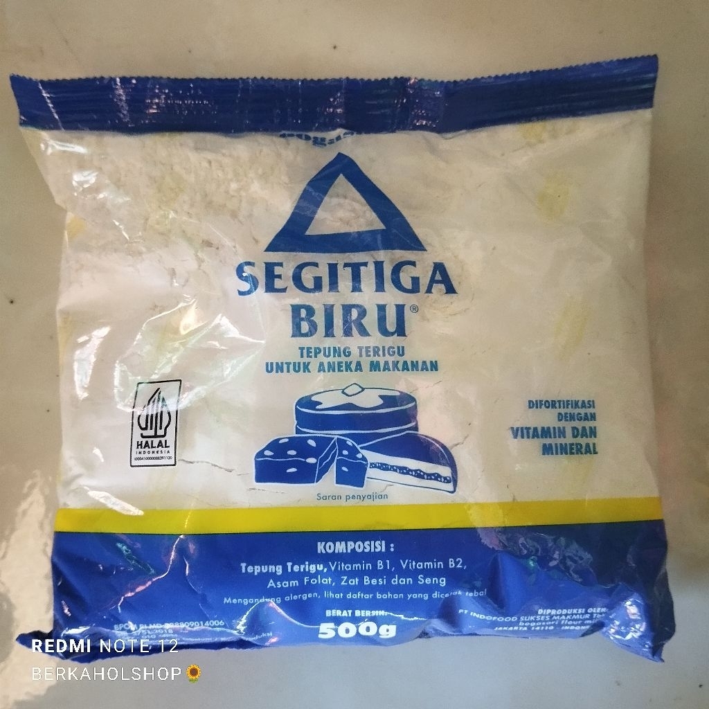 

Tepung terigu/gandumSEGITIGA biru500grm