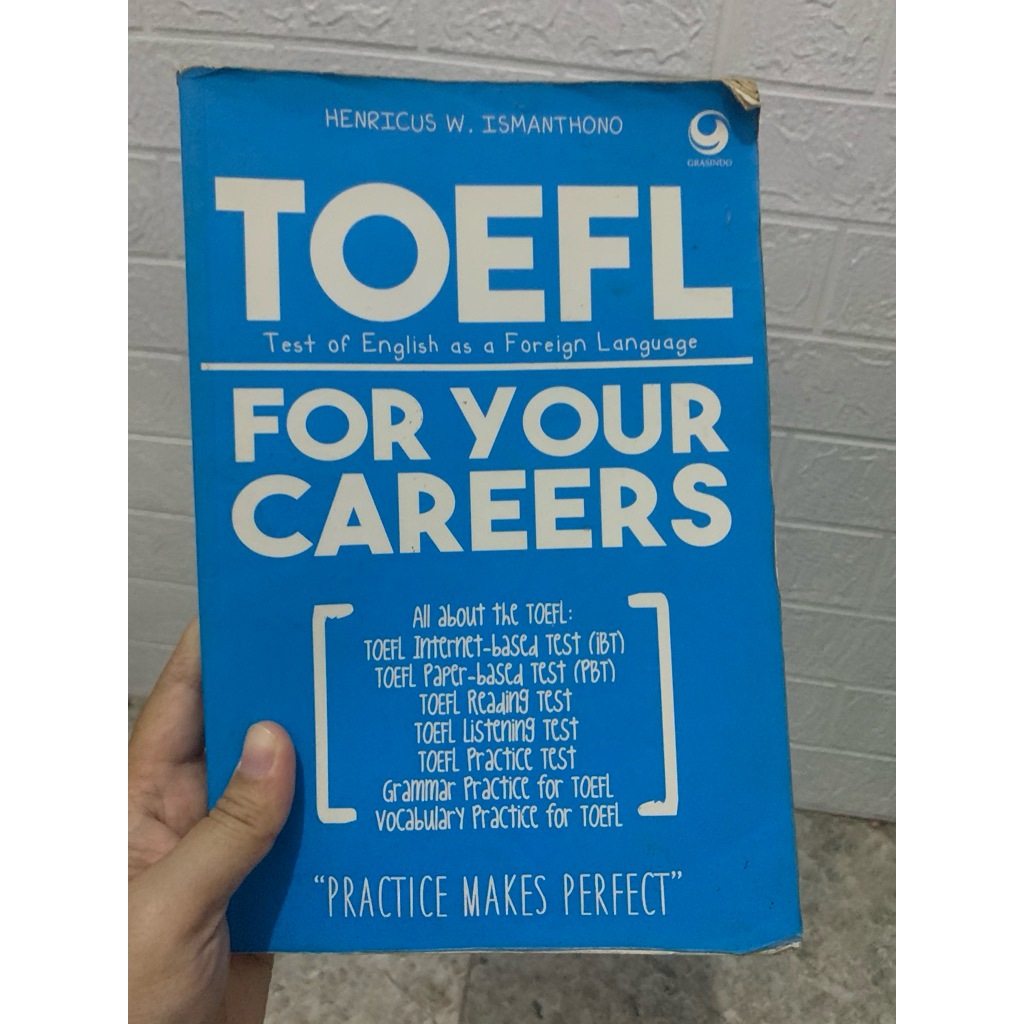 Buku Toefl For Your Careers (Preloved)