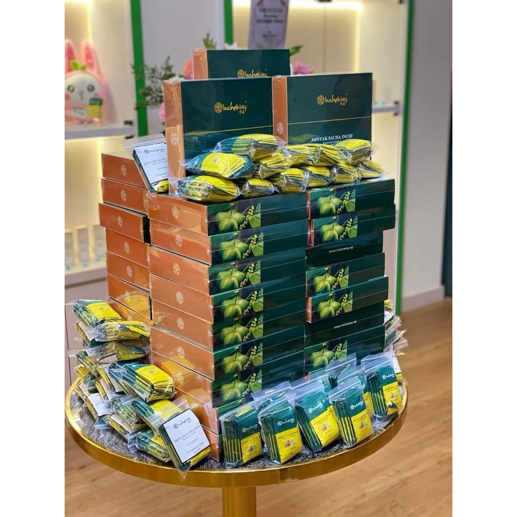 

Inchaway Sabha inchi oil 85sachet bonus 1box