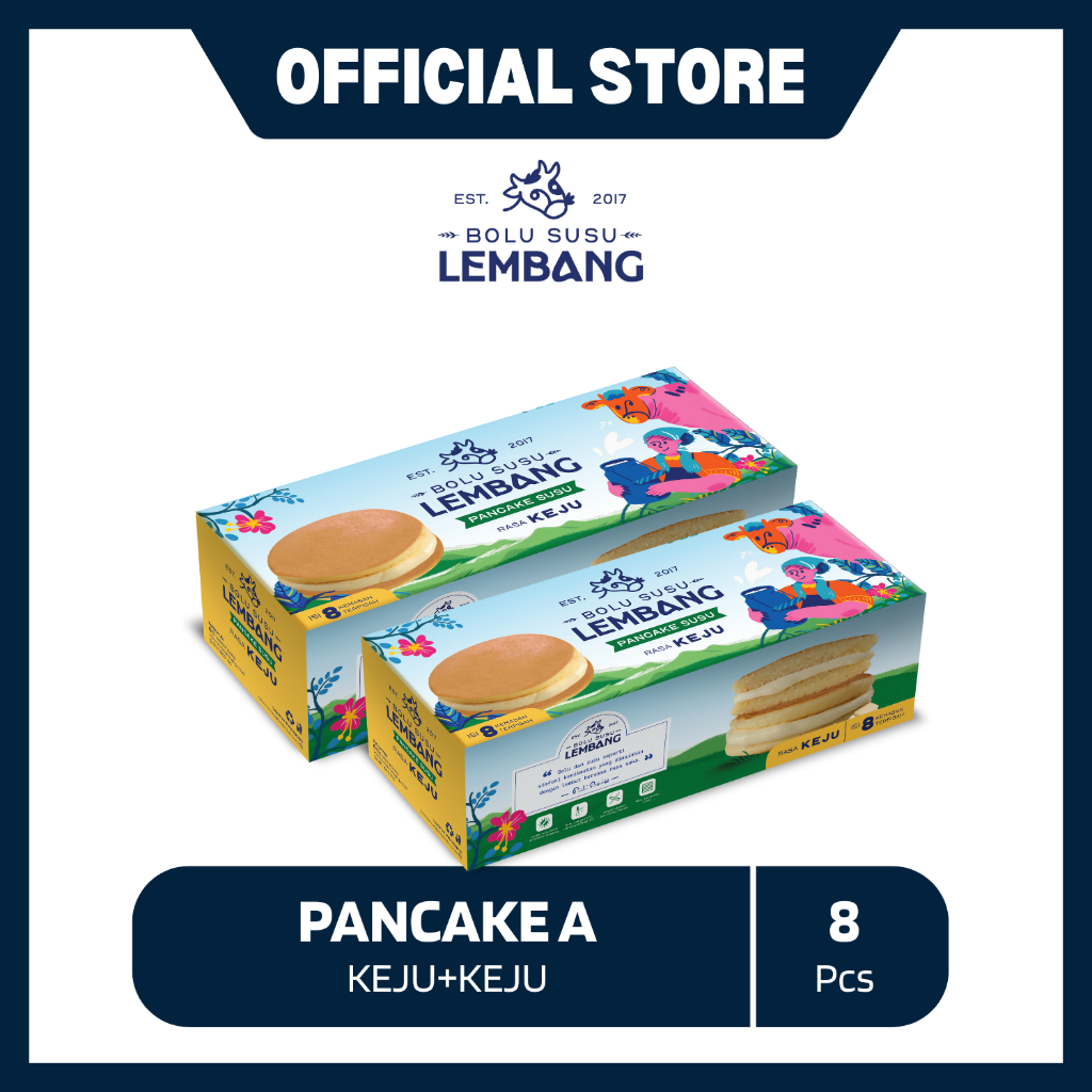 

PANCAKE A (KEJU+KEJU) By Bolu Susu Lembang